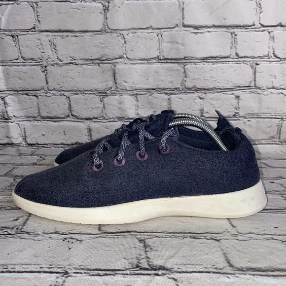 Allbirds Mens Wool Runners Athletic Shoe Sneakers Size 12 Limited Edition Blue